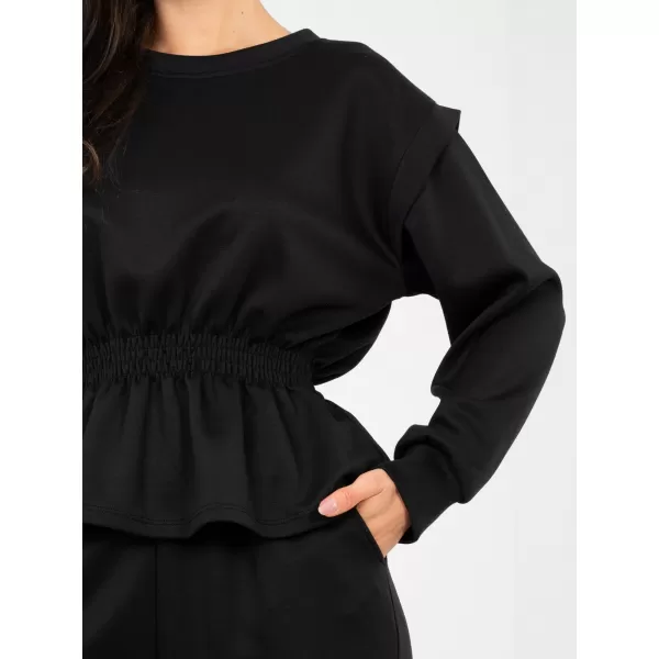  Dámský komplet RUE PARIS IT-KMPL-22239.03 BLACK 