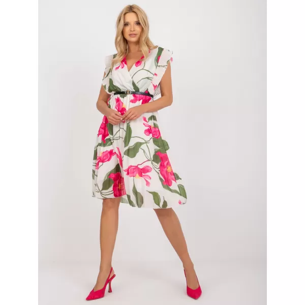  Dámské šaty ITALY MODA DHJ-SK-N13198-2.64P LIGHT BEIGE 