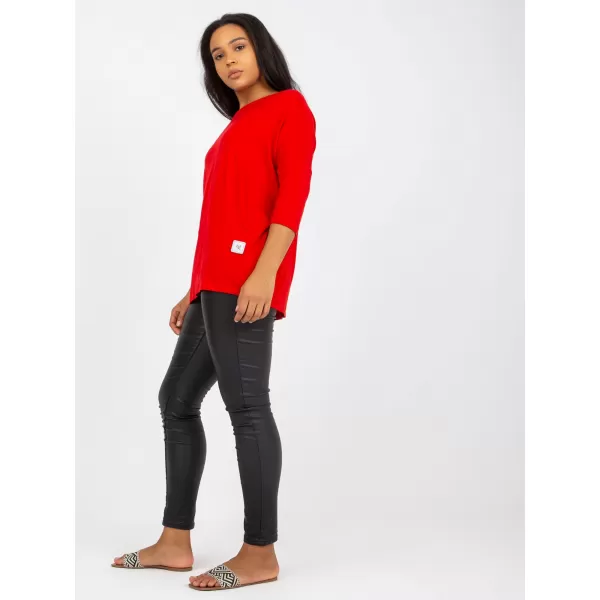  Dámská halenka RELEVANCE RV-BZ-3770.92 DARK RED 