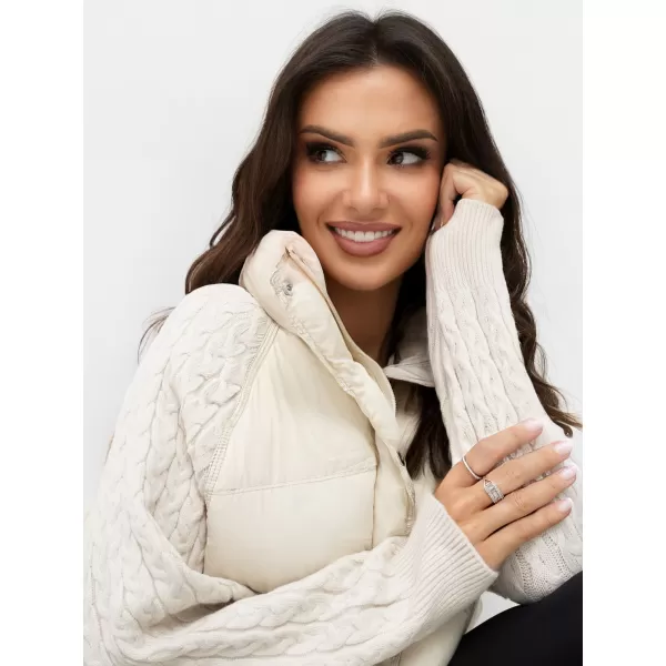  Dámská bunda FACTORY PRICE MBM-KR-0508.00P LIGHT BEIGE 