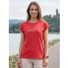 Dámské outdoorové triko ALPINE PRO NOGERA 2 RASPBERRY VARIANTA PC