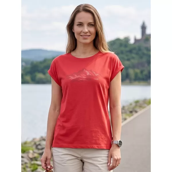  Dámské outdoorové triko ALPINE PRO NOGERA 2 RASPBERRY VARIANTA PC 