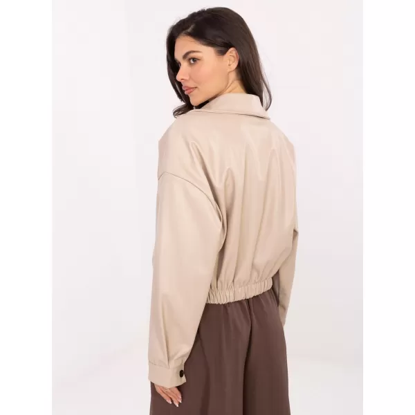  Dámská bunda RUE PARIS IT-KR-FL9707.34 LIGHT BEIGE 
