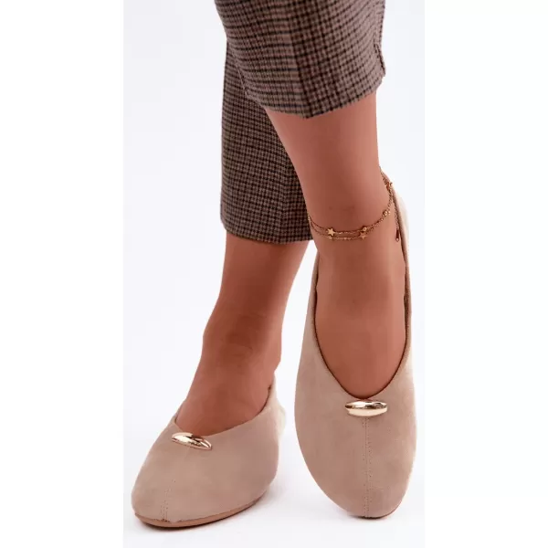  Dámské baleríny BOTO JH607P BEIGE 