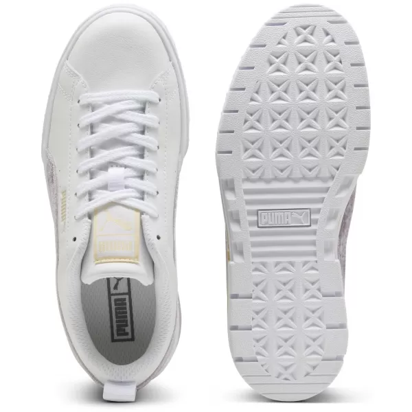  Dámské tenisky PUMA MAYZE VELVET DREAM WNS 403326-01 PUMA WHITE/PLUM JAM 