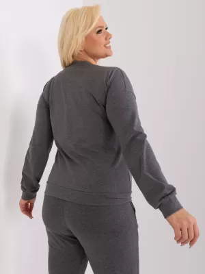 Dámská halenka RELEVANCE RV-BZ-9259.97 DARK GREY