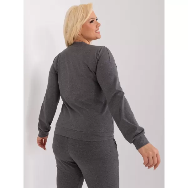  Dámská halenka RELEVANCE RV-BZ-9259.97 DARK GREY 