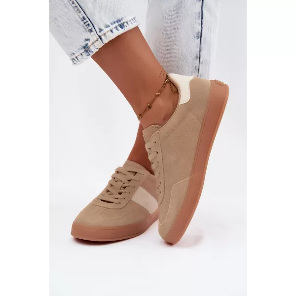  Dámské tenisky BIG STAR SHOES UU274009 BEIGE 