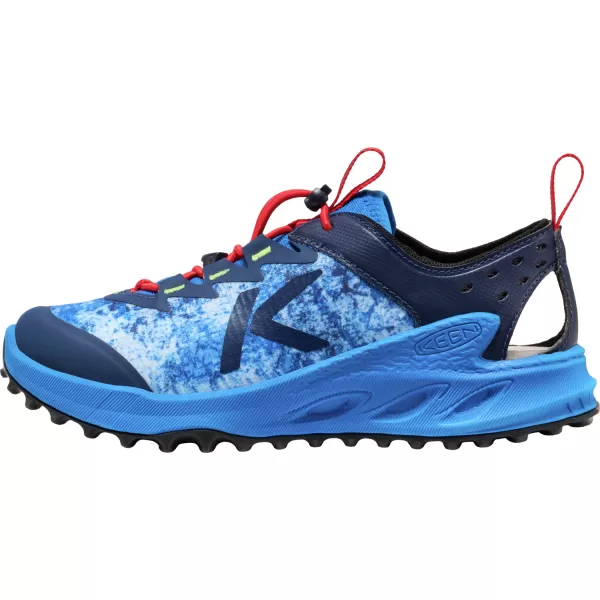  Juniorské boty KEEN ZIONIC ADV SANDAL PRECIOUS BLUE/RACING RED 