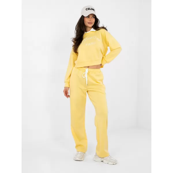  Dámská tepláková souprava ITALY MODA IT-KMPL-22212.85 YELLOW 
