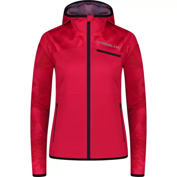  Dámská softshellová bunda NORDBLANC UPLAND NBSSL8322 RŮŽOVÁ 