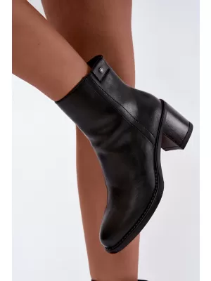Dámské kozačky VINCEZA 58655 BLACK