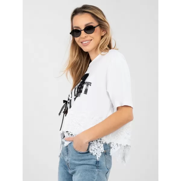  Dámské triko FACTORY PRICE IT-BZ-JL09.69 WHITE 