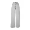 Dámské kalhoty URBAN CLASSICS TB4524 LIGHT SILVER GREY WASHED
