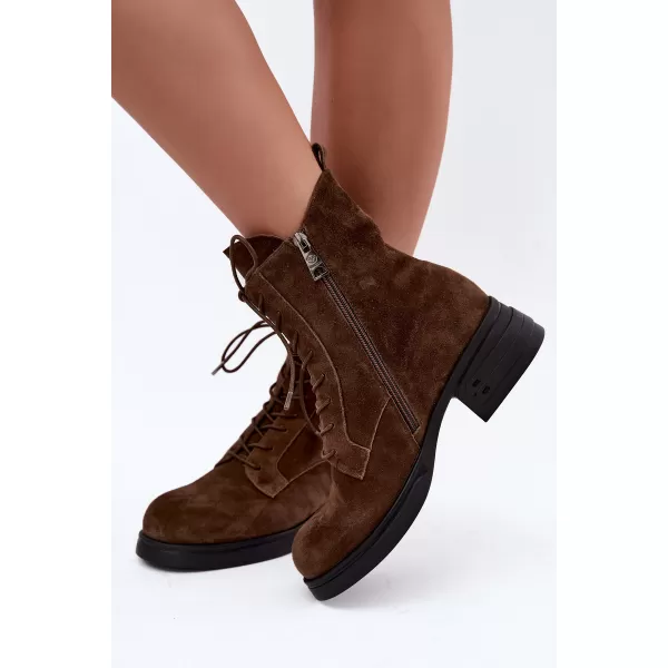  Dámské kozačky VINCEZA 67044 BROWN 