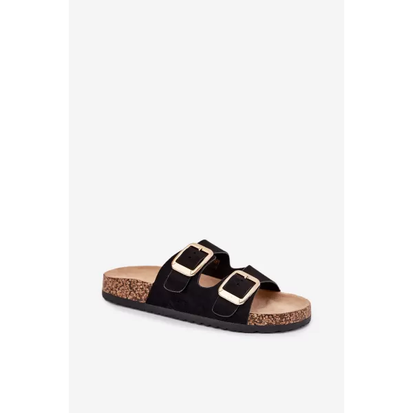  Dámské pantofle BOTO 25SD21-8330 BLACK 