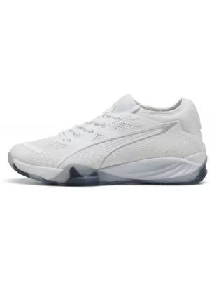 Sálová obuv PUMA ELIMINATE NITRO SQD 4 108438-02 PUMA WHITE/PUMA SILVER