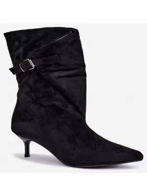 Dámské kotníkové boty BOTO JJ90P BLACK