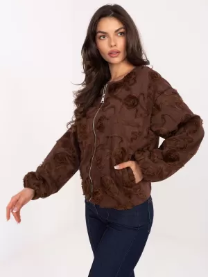 Dámská bunda RUE PARIS IT-KR-5776.66 BROWN