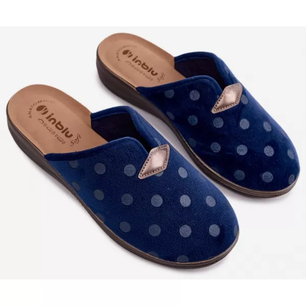  Dámské pantofle INBLU OD000014 NAVY BLUE 