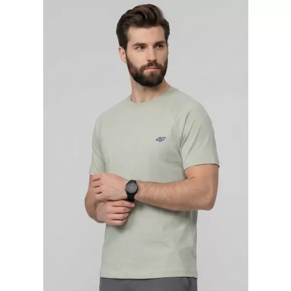  Pánské triko 4F 4FWAW25TTSHM2373 MINT 