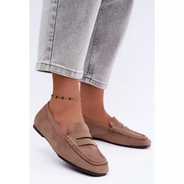  Dámské mokasíny BOTO D-307 BEIGE 