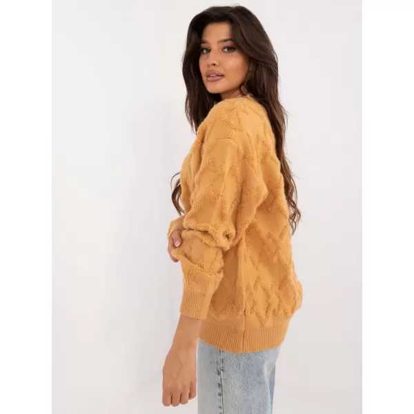  Dámský svetr WOOL FASHION ITALIA AT-SW-2361.61 CAMEL 