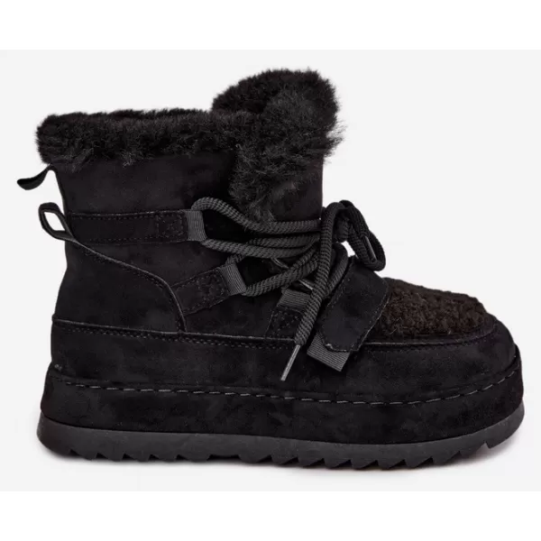  Dámské sněhule BOTO 9077 BLACK 
