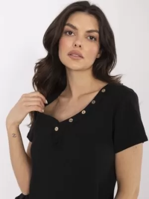 Dámská halenka ITALY MODA DHJ-BZ-25168.00 NOIRE