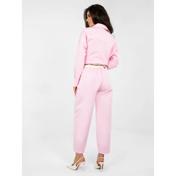  Dámské kalhoty ITALY MODA IT-SP-FL10125.78 BRIGHT PINK 