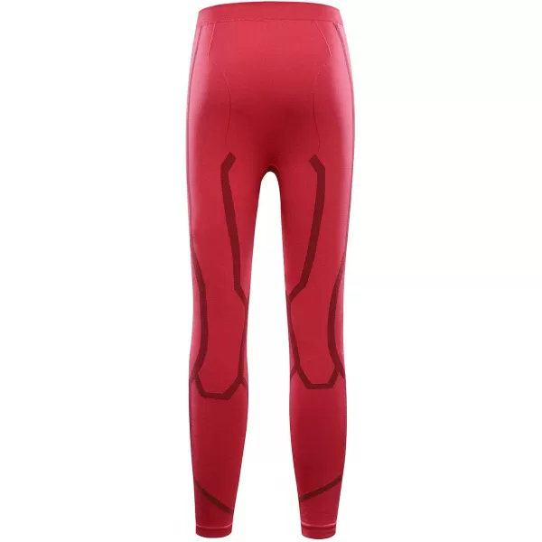  Dětské termo kalhoty ALPINE PRO LESSO 2 RASPBERRY 