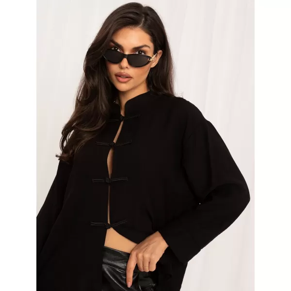  Dámská košile ITALY MODA MI-KS-A336315.75 BLACK 