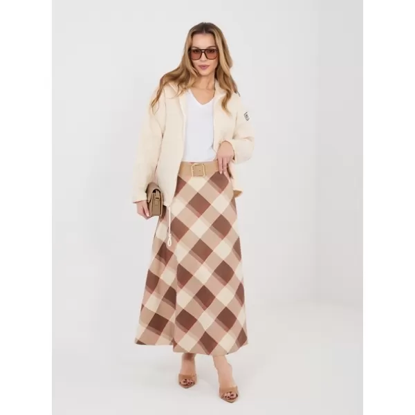  Dámská sukně ITALY MODA IT-SD-23296-1.85 BROWN 