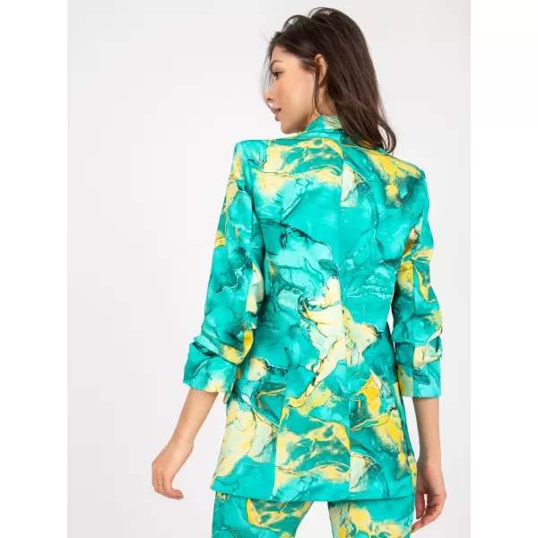  Dámská bunda ITALY MODA DHJ-MA-7684A-1.22X TURQUOISE 