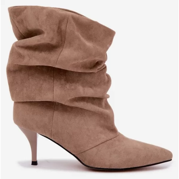  Dámské kotníkové boty BOTO 52268 BEIGE 