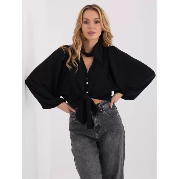  Dámská halenka ITALY MODA MI-BZ-3304.12 NOIRE 