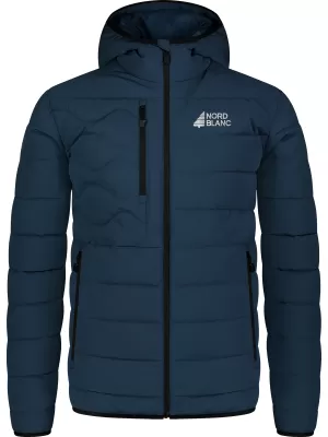 Pánská zimní bunda NORDBLANC ARETE WJM8387 TMAVĚ MODRÁ