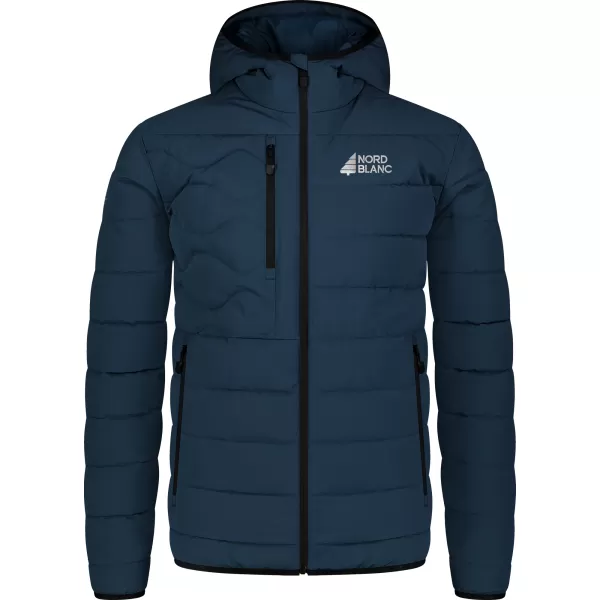  Pánská zimní bunda NORDBLANC ARETE WJM8387 TMAVĚ MODRÁ 
