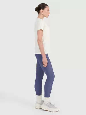 Dámské legíny 4F 4FWAW25TTIGF237 DENIM
