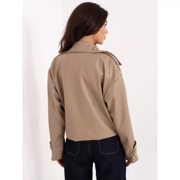  Dámská bunda RUE PARIS IT-KR-FL9558.60 BEIGE 
