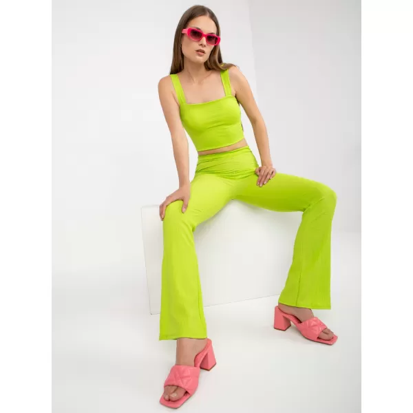  Dámský set ITALY MODA DHJ-KMPL-15828 LIME 