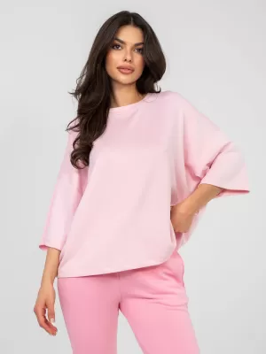 Dámská halenka RUE PARIS RV-BZ-A1188.63 BRIGHT PINK