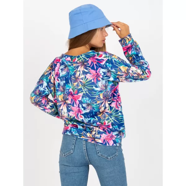  Dámská halenka RUE PARIS RV-BZ-8133.19P DARK BLUE 