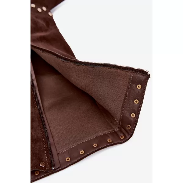  Dámské kozačky BOTO MM-41 BROWN 