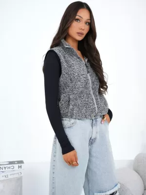 Dámská vesta FACTORY PRICE CS-KZ-BT1031.00 DARK GREY