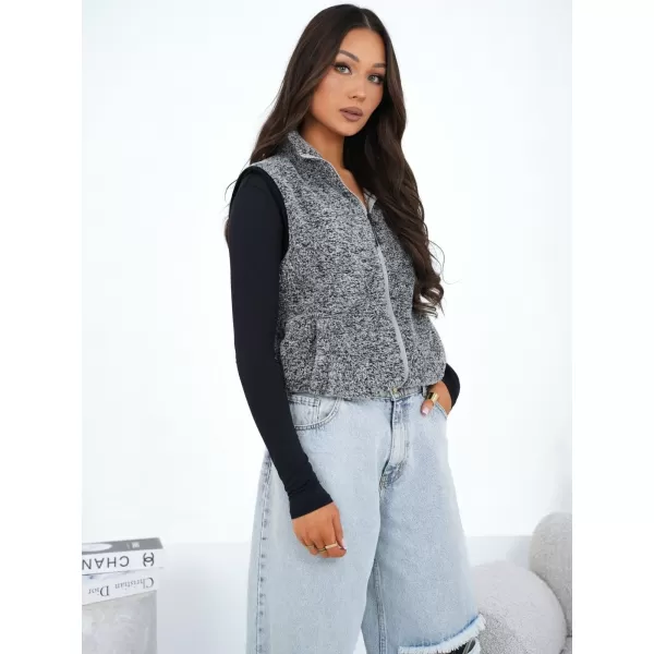  Dámská vesta FACTORY PRICE CS-KZ-BT1031.00 DARK GREY 