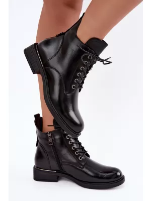 Dámské kotníkové boty VINCEZA 58677 BLACK