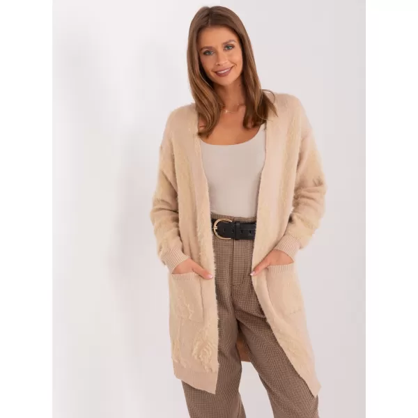 Dámský svetr WOOL FASHION ITALIA AT-SW-234501.00P BEIGE 