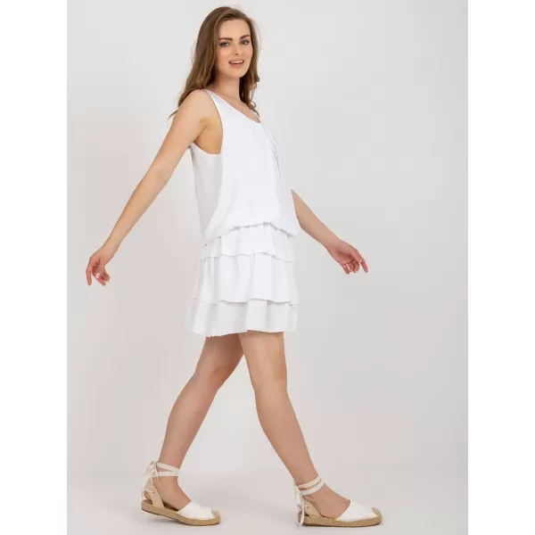  Dámské šaty OCH BELLA TW-SK-BI-8139.44 WHITE 