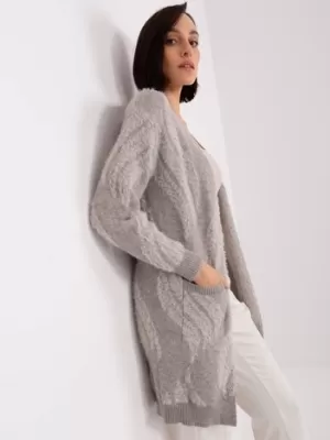 Dámský svetr WOOL FASHION ITALIA AT-SW-234501.00P GRAY